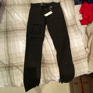 Hyper Denim Jeans: Jet Black: Slim Fit: size 32